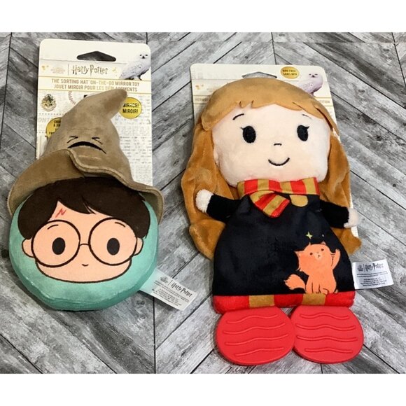 Harry Potter Sorting Hat On The Go Mirror Hermione Lovey Baby Teether 0+ Months